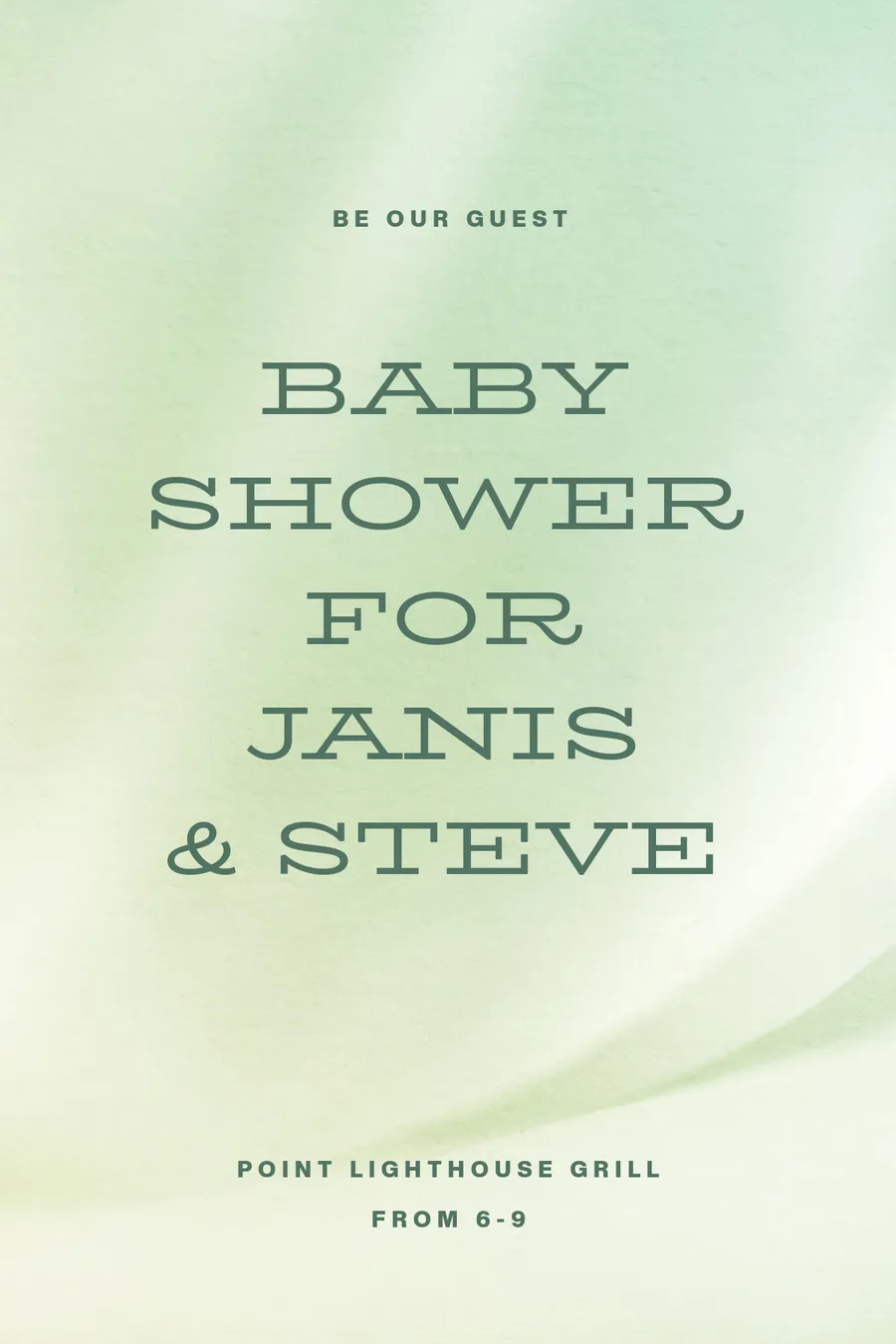 Babyshower for Janice & Steve cards-baby-shower template