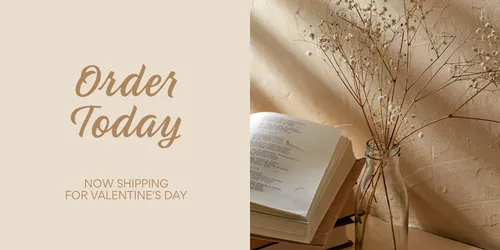 Order today books  twitter-banner template