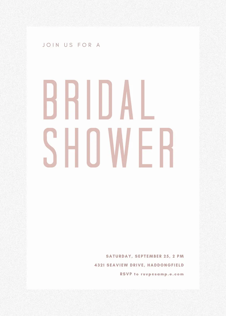 Invitation Bridal Shower 08 invitations template