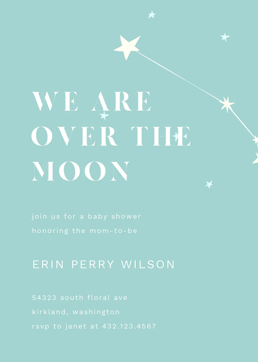 Invitation Baby Shower 08 cards-baby-shower template