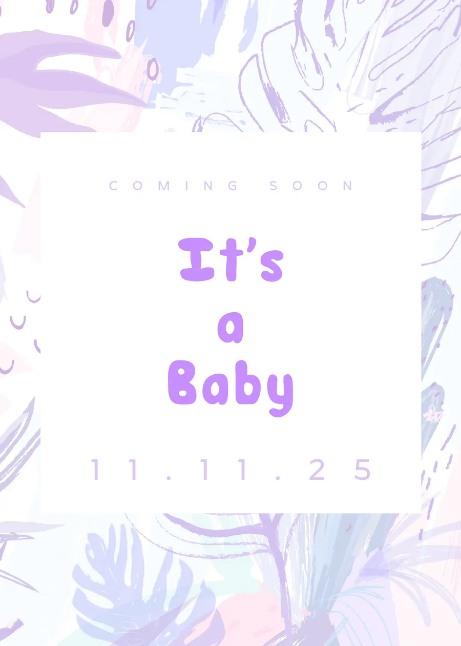 Announcement Pregnancy 05 announcements template