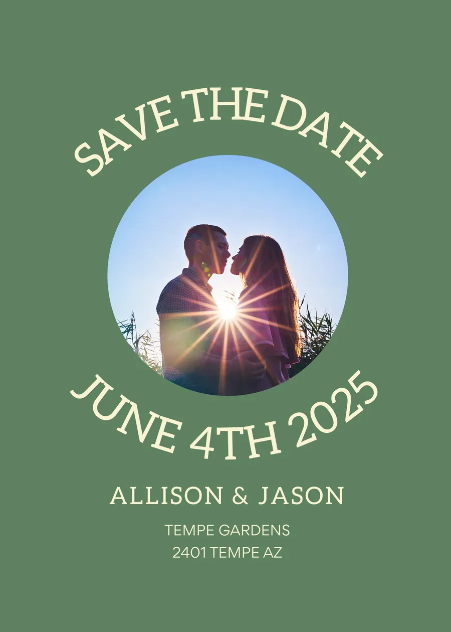 Card Wedding Save the Date 23