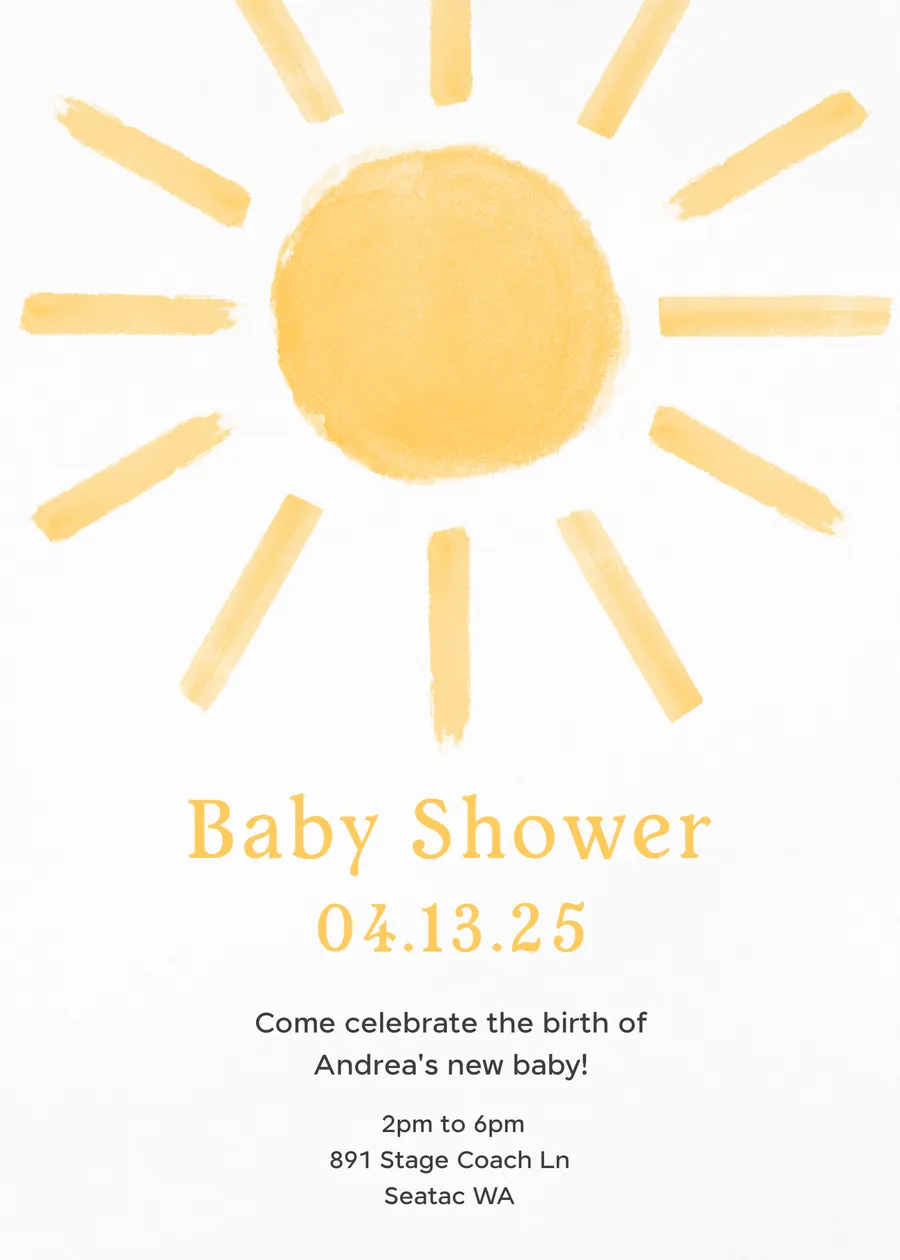 Invitation Baby Shower 03 invitations template