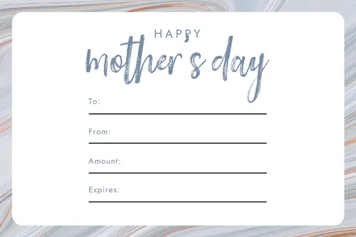Gift Certificate Mothers Day 29 gift-certificates template