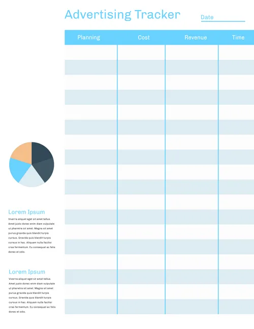 Planner Advertising 04 planners template