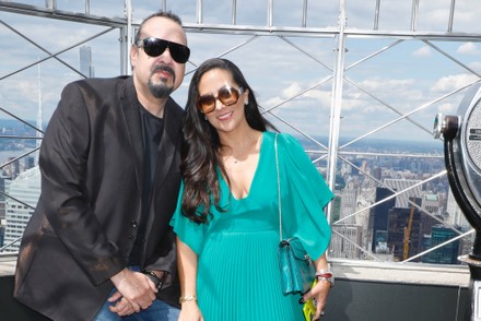 Pepe Aguilar Celebrates the Work of Asociacion Gilberto AC and Release of 'Que Llueva Tequila' at the Empire State Building, New York, USA - 29 May 2024 에디토리얼 스톡 이미지