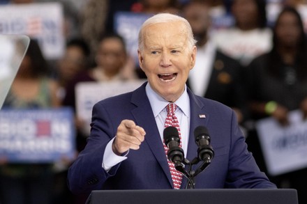 President Biden campaigns in Philadelphia, Pennsylvania, United States - 29 May 2024, imagine de stoc Editorial