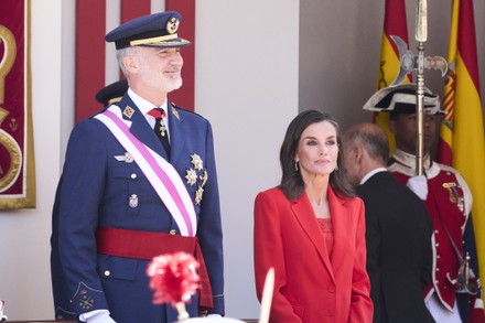 Spanish Royals Attend the Armed Forces Day, Oviedo, Spain - 25 May 2024 에디토리얼 스톡 이미지