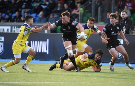 Glasgow Warriors v Zebre, United Rugby Championship, Rugby, Scotstoun Stadium, Glasgow, UK - 31 May 2024, imagine de stoc Editorial