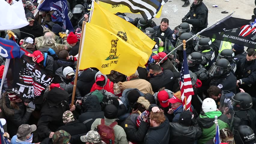Pro-Trump riot in Washington DC, Capitol Hill, Washington, DC, District of Columbia, USA - 06 Jan 2021