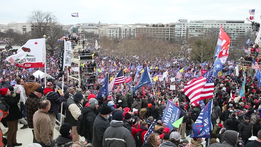 Pro-Trump riot in Washington DC, Capitol Hill, Washington, DC, District of Columbia, USA - 06 Jan 2021