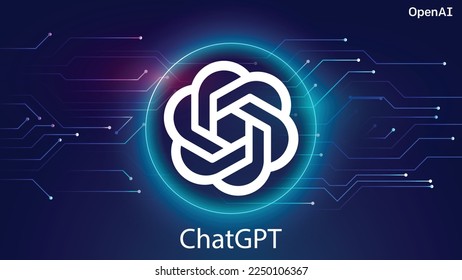 ChatGPT OpenAI vector illustration design combines OpenAI's language model with vector art for stunning and interactive
digital illustrations. Perfect for conversational AI, digital media, and more. 庫存向量圖