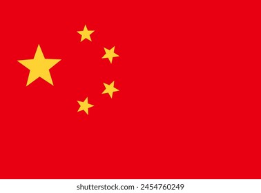 china flag illustrator country flags 库存矢量图