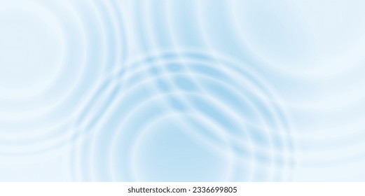 Closeup of blue transparent clear calm water surface texture with splashes and bubbles for cosmetic moisturizer background. vector design.: stockvector