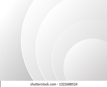 abstract white background with smooth lines, vector de stoc