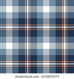 beautiful plaid tartan pattern. This is a seamless repeat plaid vector. Design for decorative,wallpaper,shirts,clothing,dresses,tablecloths,blankets,wrapping,textile,Batik,fabric,texture Vektor Stok