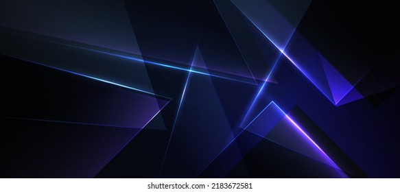 blue abstract ,background polygon elegant background and banner business  product present เวกเตอร์สต็อก