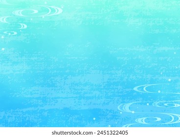 blue background with water flow: stockvector
