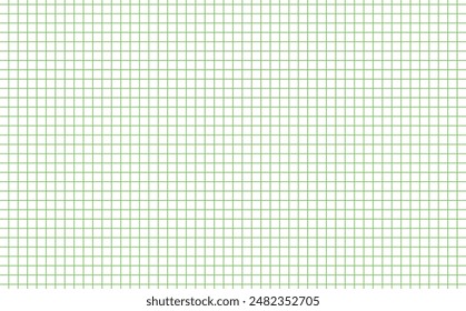 Graph paper. Printable squared grid paper with color horizontal lines. Geometric background for school, textures, notebook, diary. Realistic lined paper blank size reversal A5. Adlı Stok Vektör