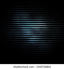 Dark Gray vector backdrop with dots. Modern abstract illustration with colorful circle shapes. Design for posters, banners.のベクター画像素材