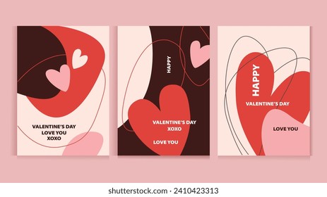 Explore our captivating Valentine's Day Flyer! Celebrate love with stunning visuals and captivating designs. Embrace romance and elegance in every detail. Stock Vector