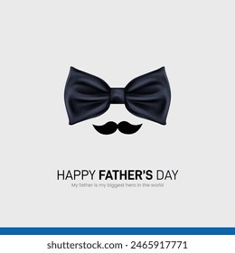 Happy Father's Day creative templates for poster, cover, banner, social media post, post card design etc. Concept of Father's day. Fathers day day creative theme. Daddy and son in an Superhero concept: stockvector