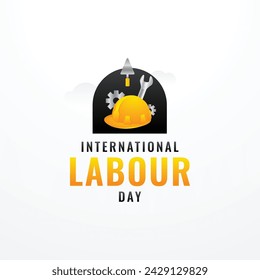 Labour Day Design For International Moment Immagine vettoriale stock