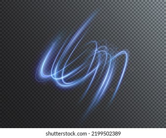 Light blue Twirl. Curve light effect of blue line. Luminous blue circle. Light blue pedistal, podium, platform, table. Vector PNG. Vector illustration	
 Immagine vettoriale stock