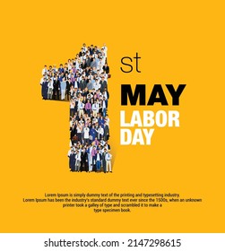 May 1st International Labor Day Stock Vector