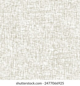 Rough canvas structure. Coarse flecked fabric in white and greige. Grunge texture background. Abstract vector seamless.: stockvector