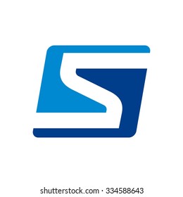 s logo. letter s logo template. vector icon. Arkivvektor