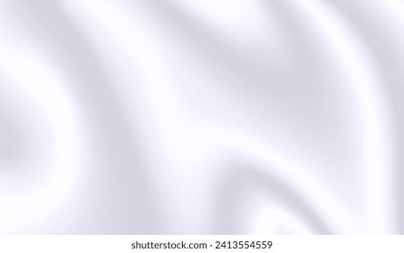 White abstract background. Silver effect texture. Light gray waves textur. Grey platinum pattern. Modern backdrop. Gradient delicate surface print. Design bg for business prints. Vector illustration 庫存向量圖