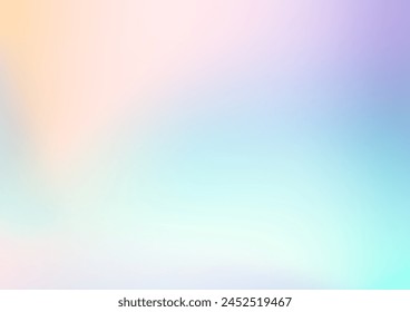 colorful gradient background, pastel abstract pattern, mesh graphic design, A3 scale size Ilustrasi Stok
