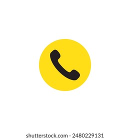 Ringing phone simple icon set. Smartphone ringing. Phone sign. Vector Stockillustration
