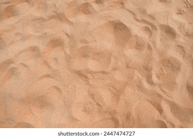 Tropical beach sand texture seen from above, top view: zdjęcie stockowe