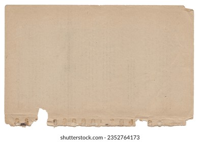Arrière-plan vintage, texture vieux papier, taches isolées : photo de stock