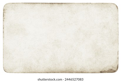 Vintage paper background isolated - (clipping path included) Stockfoto