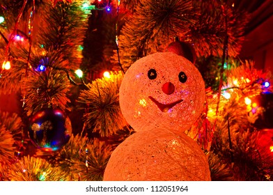 Beautiful Christmas fur-tree Stock Photo
