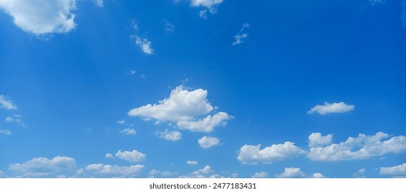 Beautiful blue sky clouds for background. – Ảnh có sẵn