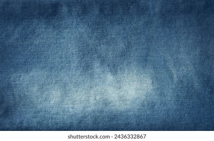 Nahaufnahme der blauen Jeans Textur Hintergrund
 – Stockfoto