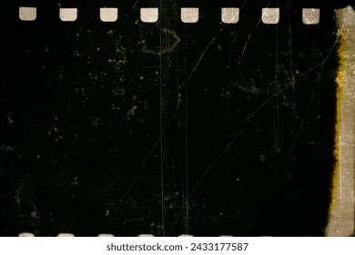 Film Frame, old picture. copy space, vintage background. Vintage technology, film strip Foto stock