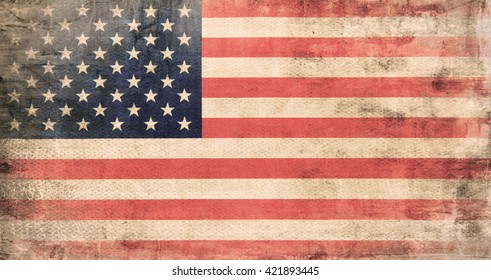 Flag of USA Foto stock