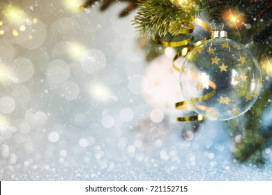 Holiday Christmas background  Stock Photo