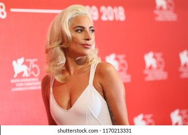 Lady Gaga attends 'A Star Is Born' photocall during the 75th Venice Film Festival at Sala Casino on August 31, 2018 in Venice, Italy. – Ảnh báo chí có sẵn
