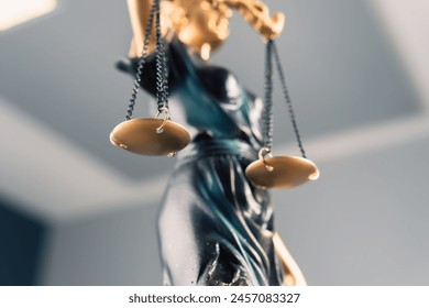 Lady Justice with balance scales , Legal Concept: stockfoto