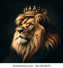lion in crown