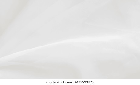 minimalistic white fabric background tulle.., fotografie de stoc