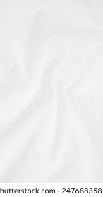 オーガニックファブリックコットン背景ホワイトリネンキャンバスしわくちゃのナチュラル手作りのリネンのトップビュー背景オーガニックエコテキスタイル ホワイトファブリックリネンコットンのテクスチャーの写真素材