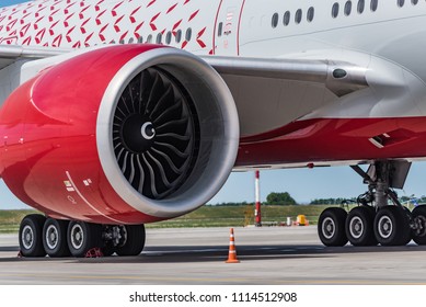 ROSTOV-ON-DON, RUSSIA - 17 JUNE 2018: Boeing 777-300ER of Rossiya airlinesのエディトリアル写真素材