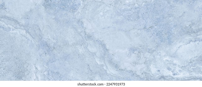 Rustic Marble Texture With High Resolution Granite Surface Design For Italian Matt Marble Background Used Ceramic Wall Tiles And Floor Tiles, New Light Blue Rustic 150x50 Foto stock
